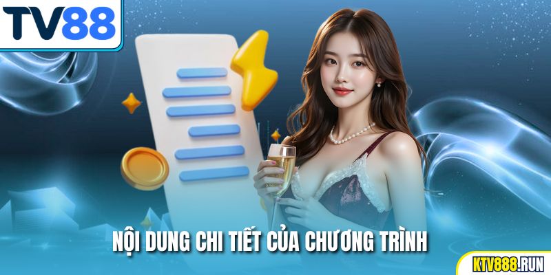 Nội dung chi tiết của chương trình